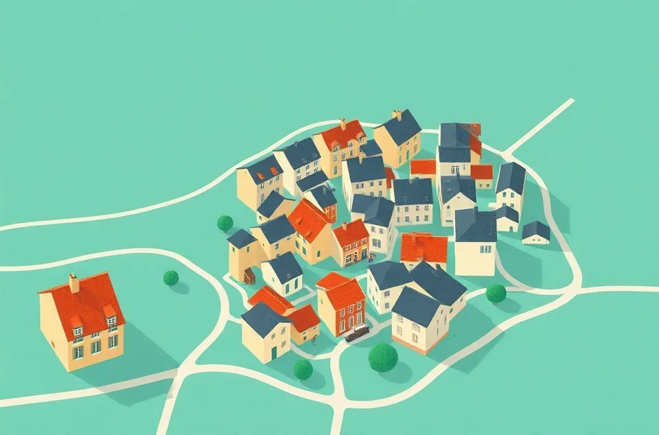 Carte du secteur d'intervention autour de Gonesse (95500)